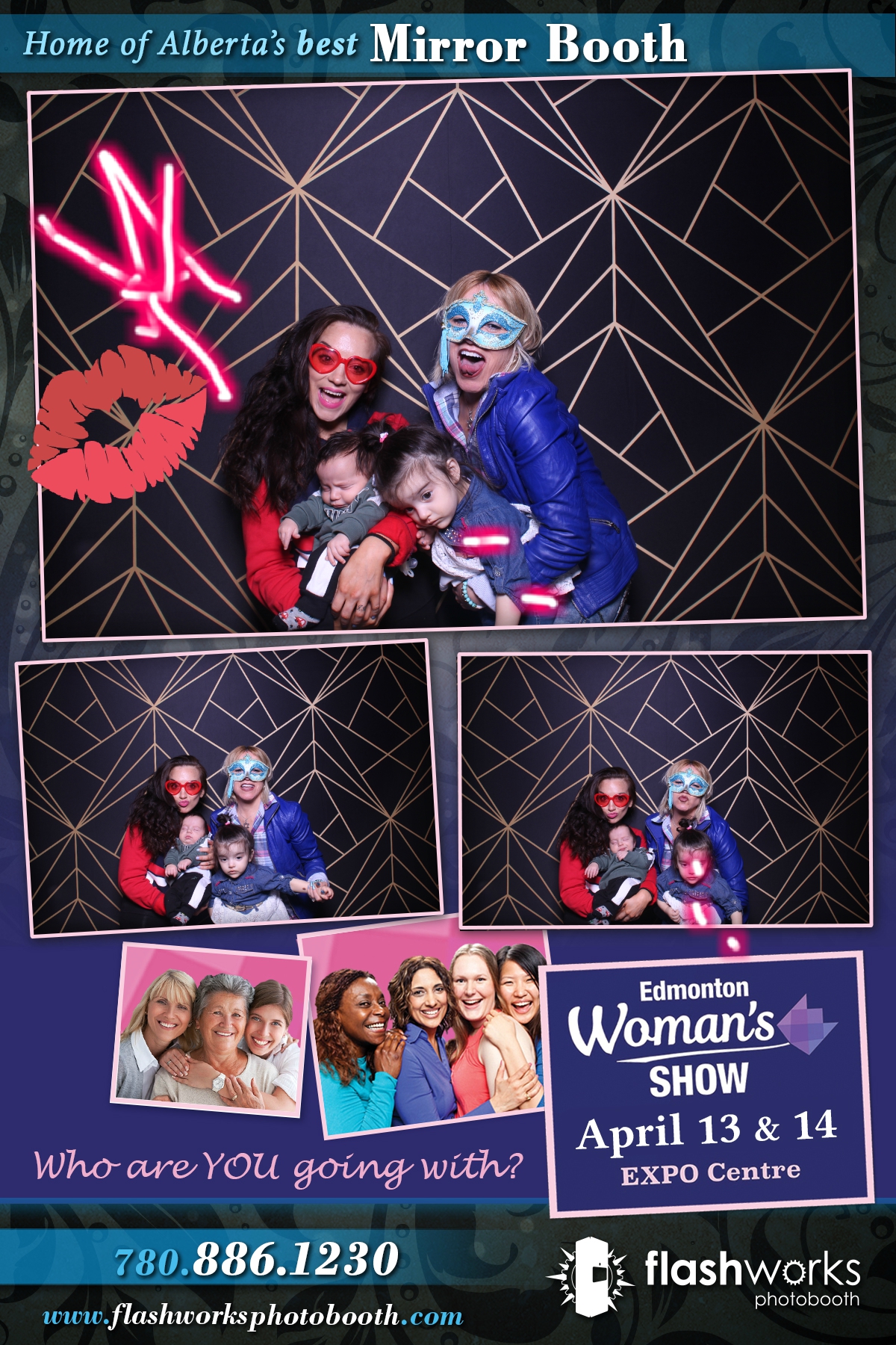 Spring Edmonton Woman's Show 2019 | View more photos from the event at gallery.flashworksphotobooth.com/u/FlashworksPhotoboothInc/Spring-Edmonton-Womans-Show-2019